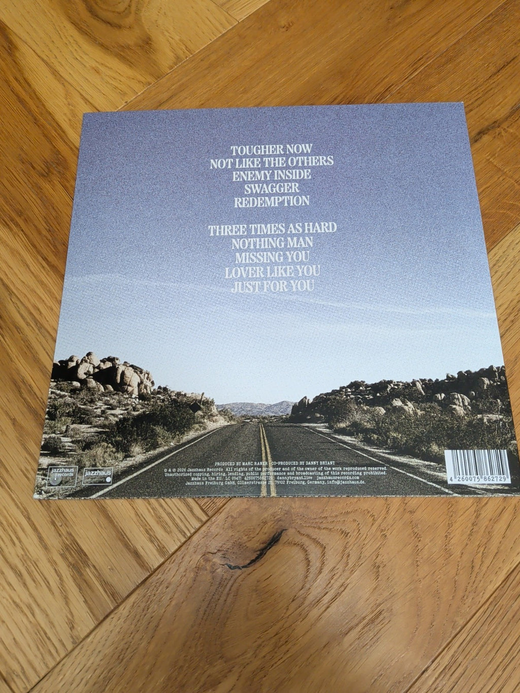 BRYANT Danny Nothing Left Behind Vinyl heavyweight vinyl LP Album Record