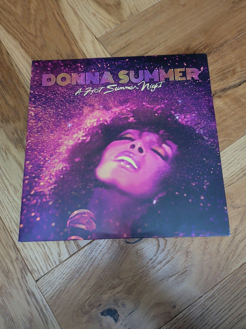 A Hot Summer Night Purple Coloured Vinyl by Donna Summer Record LP X 2 Album