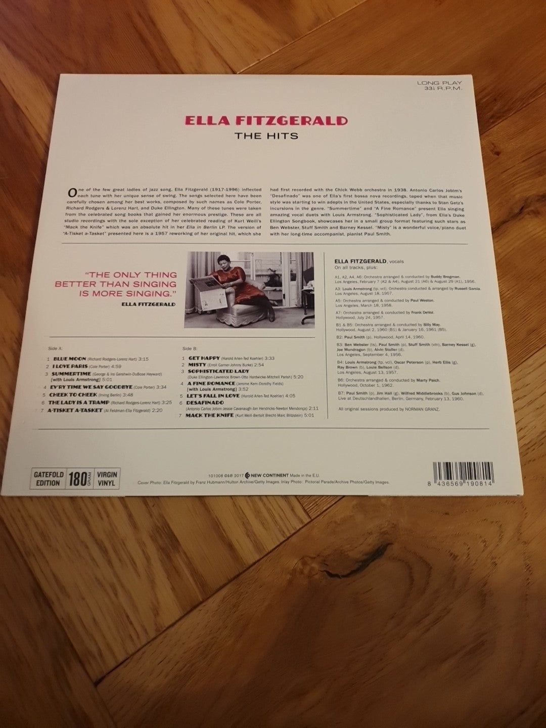 Hits by Ella Fitzgerald (Record, 2018)