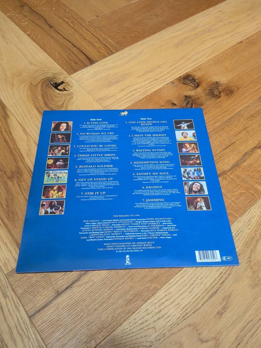 Legend 180 Gram Vinyl by Bob Marley & the Wailers Record 2009 LP