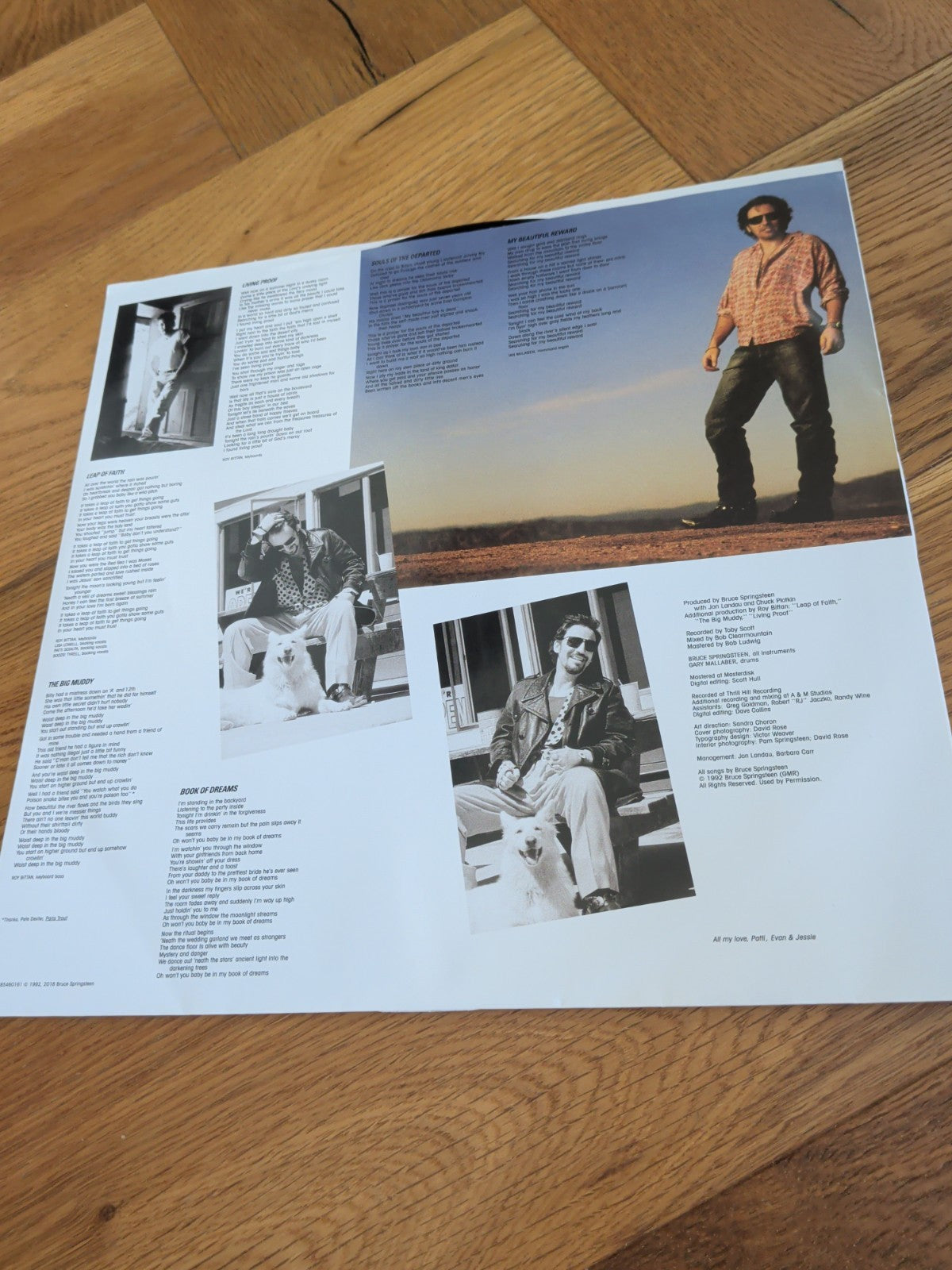 Lucky Town by Bruce Springsteen Record 2018 Vinyl LP