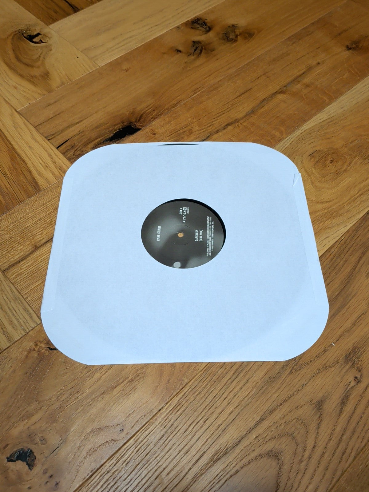 Carl Craig Darkness Max Mix And Angel Caya Dub Vinyl 12 Inch Record