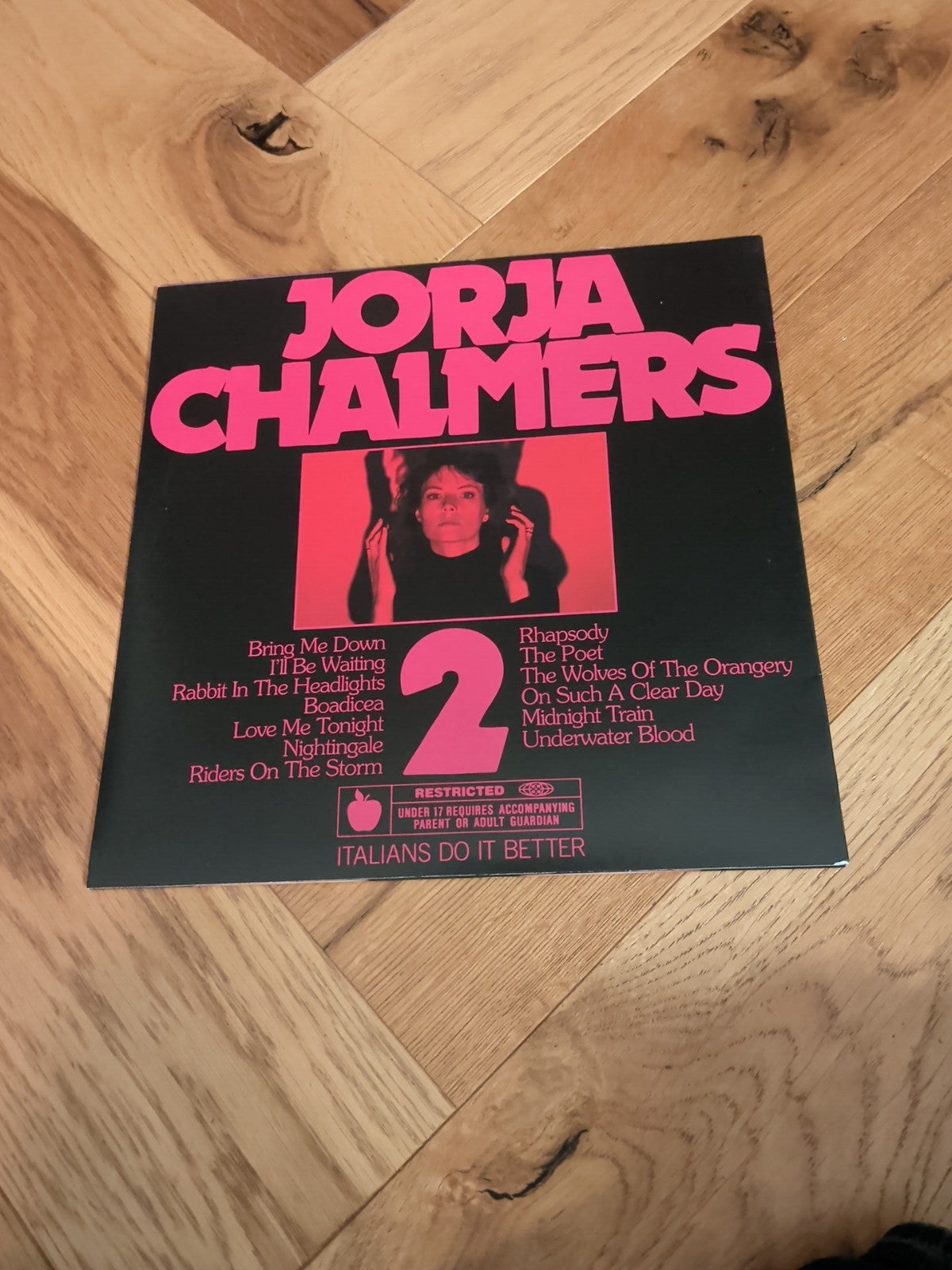 Jorja Chalmers Midnight Train Vinyl LP 12" Album Pink Coloured Vinyl Record