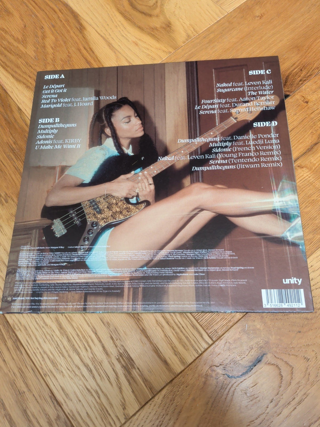 Adi Oasis Lotus Glow Deluxe Edition Vinyl LP - RECORD 2 ONLY