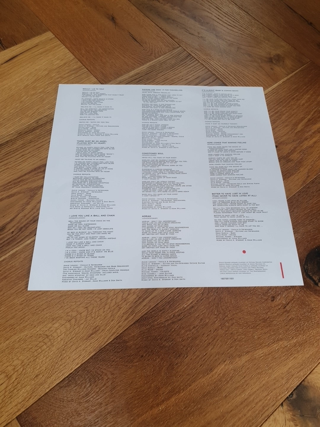 Be Yourself Tonight [Remastered] by Eurythmics (Record, 2018)  Vinyl LP