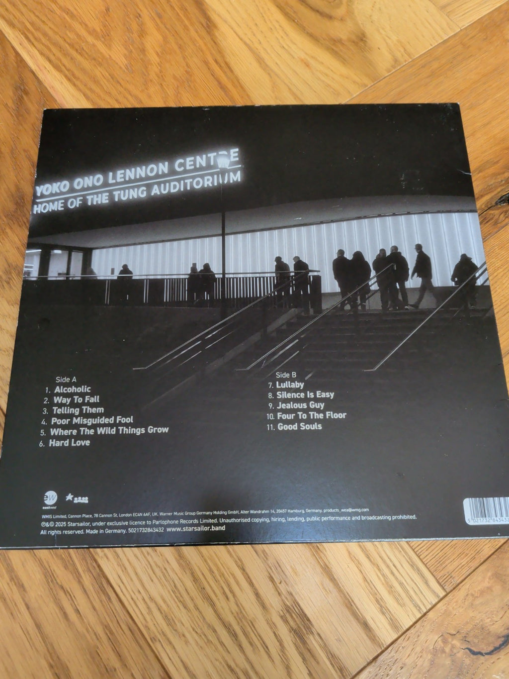 STARSAILOR STARSAILOR WITH STRINGS LIVE FROM LIVERPOOL - Red Coloured LP vinyl